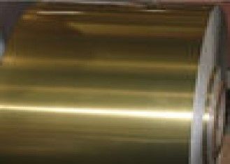 エポキシの金色のコーティングのエアコンのための産業アルミ ホイルのコイル