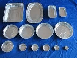 円形/正方形のアルミニウム昼食の容器のスーパーマーケット アルミニウム食品容器