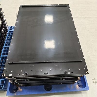 品質 超薄型スタンプ 連続溶接 アルミ水冷板 オーダーメイド 軽量 液体冷板 住宅用ESSおよびミニ電源装置 工場