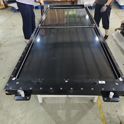 品質 バッテリーエネルギー貯蔵システム用一体型アルミニウム液体冷却プレート設計 800x600mm 工場